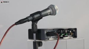BOMGE USB Audio Interface (32bit/192 kHz) with XLR phantom power  Direct Monitoring  Loopback for PC Recording StreamingGuitarist Vocalistand Podcasting