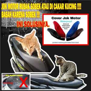 Pelindung jok Cover Seat Sarung jok motor Pelindung Jok matic beat Scoopy. Vario. Fino. Genio. Supra. Mio. X ride. Soul. Xeon. Shogun. Vega. Jupiter. Vixion