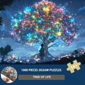 Tree Of Life Art Paper Jigsaw Puzzle Multisize For Adult Spiritual Enthusiasts Home Wall Decor Brain Teaser Family Activity Gift