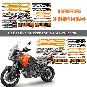 Reflective Motorcycle Sticker Motorcorss Body Helmet Decal for KTM 790 1290 Adventure