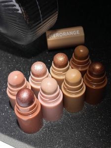 Four-in-One Eye Shadow Stick Pen Three-Dimensional Brightening Pearlescent Highlight Waterproof Earth Color Monochrome Eyeshadow Bean Bag One-Touch Molding