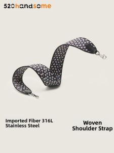 Wide Shoulder Bag Strap Crossbody Woven For 25/28 Evelyne
