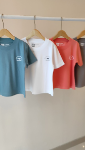 FLUFFY TSHIRT BAMBOO ANAK LOGO DENIM SERIES KAOS ANAK