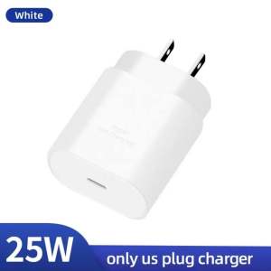 Original PD 25W USB C Charger Quick Charge 3.0 Super Fast Charging With Type C Cable For Sam sung S24 S23 S22 S21 Note 20 Ultra 5G A56 A36 A16 A55 A35 A14 A53 A73 A33 A15 A25 A32 A22 A70 Tab S9 A9 S8 S7 FE Plus