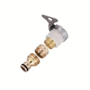 3 Bộ Chuyển Đổi Vòi Đa Năng 3 Trong 1 Đầu Nối Có Thể Điều Chỉnh 18mm-32mm Cho Nhà Bếp RV Phòng Tắm - Phụ Kiện Vòi Bếp Chắc Chắn