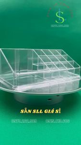 Khay Kệ mica đựng mực phun xăm mỹ phẩm / linhshop-hn