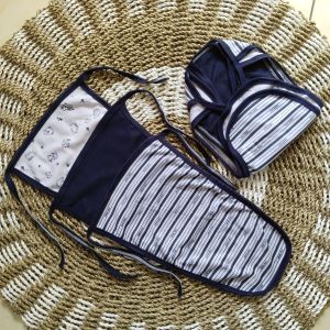 12 Pcs / 6 Pcs Popok Tali Bayi Baru Lahir Baby Newborn Terbaru Arista Seri Abu Abu