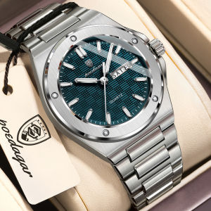 POEDAGAR | POEDAGAR Fashion Quartz Man Wristwatch Waterproof Luminous Date Week Men Clock Stainless Steel Casual Mens Watches Reloj Hombre