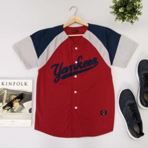 Jersey Baseball Pria Wanita / kaos baseball