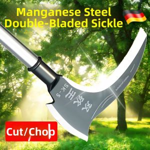 Manganese Steel Dual Purpose Grass Cutter Agricultural Tool