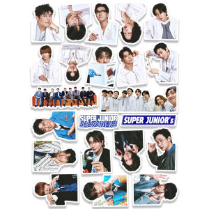 SJ Super Junior โพสต์นิยายหนังสือโน้ตบุ๊กกันน้ำ ปลั๊กอินโทรศัพท์มือถือ โพสต์นิยายของเล่นผู้ชายและผู้หญิงที่ใช้งานได้จริง