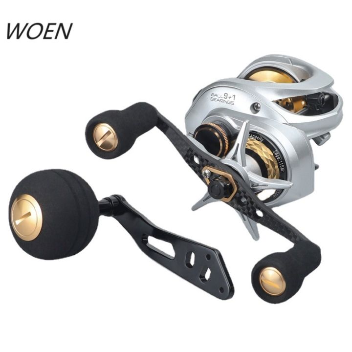 WOEN Boat fishing Baitcasting reel TDC300 Carbon wheel body 6.3:1 speed ...