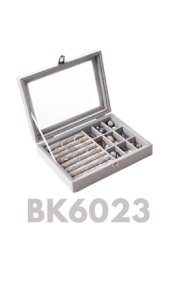 Kotak Perhiasan Jewelry Box Wanita Kotak Aksesoris Cincin Kalung Luxury New Collection  BK6023