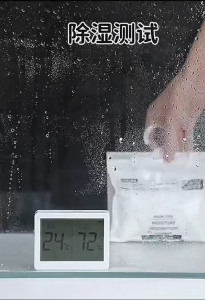 Hanging Moisture Absorber Bag | Anti-Mold Dehumidifier for Closet & Dorm