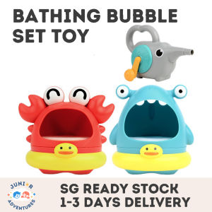 Shark and Crab Bubble Machine Bubble Blowing Toys For Boys Girls Childrens Outdoor Water Toy