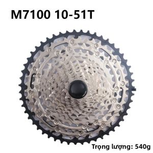 Bộ Líp Shimano SLX M7100 12 Tốc Độ Cho Xe Đạp Leo Núi Líp Hợp Kim 10-51T/10-45T Phụ Tùng Xe Đạp Địa Hình Chính Hãng