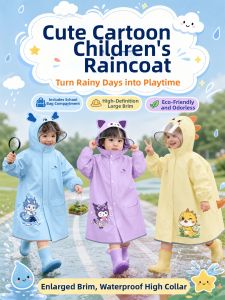 TAODUN | Children Rain Coat and Boots Set