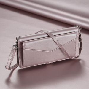 Simple Flip Cover Phone Case for Samsung Galaxy A55 A35 A25 A15 Full Protection Anti-Fall Crossbody with Lanyard Eco-Friendly