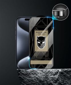 Tempered Glass Bening Anti Static Black Panther for Oppo A38 2023 A58 2023 A58 4G A58 5G A59 2023 A78 2023 A78 4G A78 5G A79 2023 A98 A98 5G A60 2024 Anti gores Layar Support Finger Print
