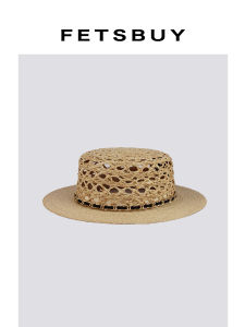 Retro Lace Design Breathable Straw Hat