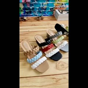 Sandal Hak Tahu Tali Kepang: Pilihan Nyaman & Elegan