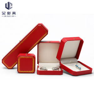 Hộp Đựng Trang Sức Cưới Màu Đỏ Lớn Hộp Đựng Nhẫn Đính Kim Cương Hộp Đựng Vòng Cổ Hộp Đựng Vòng Tay Hộp Đựng Khuyên Tai Hộp Đựng Đồ Trang Sức