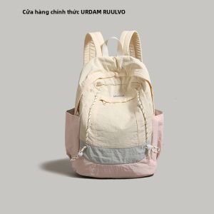 URCDN RDALVO | Ba Lô Học Sinh & Du Lịch Dung Lượng Lớn Phong Cách Hàn Quốc Hai Màu