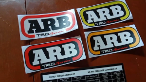 Stiker ARB TRD Sportivo Variasi Warna