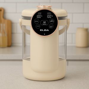 Elba EWD-Q2553D (BG) Water Dispenser Digital Touch Screen Panel 1350W Penapis Air Auto