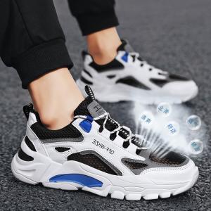 Mens Sports Mesh Shoes Summer 2025 New Thin Breathable Anti-Odor Outdoor Sandals Youth Middle School Students Casual Shoes