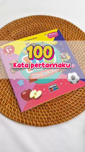 My First Words : 100+ Kata Pertamaku Untuk Usia 1+ Buku Edukasi Anak FULL COLOR Penerbit Arafah Kids