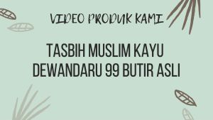 Tasbih Muslim Kayu Bertuah Kayu Dewandaru Asli Karimunjawa Kayu Sakti Bertuah Ukuran 6 mm isi 99 Butir
