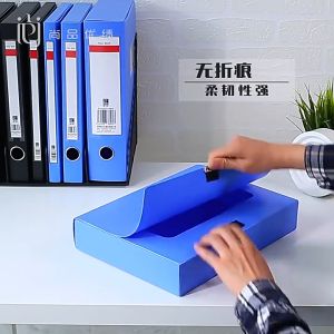 Long Size File Box Folder Organizer Bond Paper Organizer File Case Foldable File Box 23.5X35.5X7.5CM