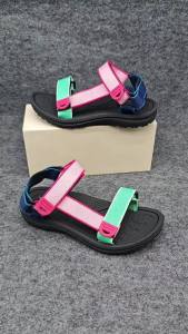 NBGAGA | Summer Children Girls Breathable Non Slip Sandals Fashion Casual Beach Shoes Comfortable Student Kids Soft Sole Walking Sandals