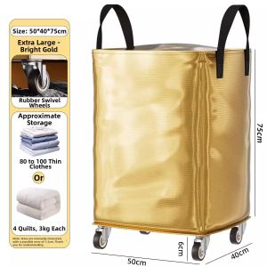 Large Capacity Durable Moving Bag Wheels