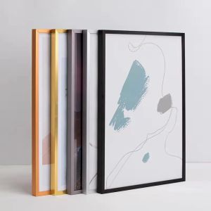 Aluminum Frame for Pictures and Posters Simple Narrow Edge