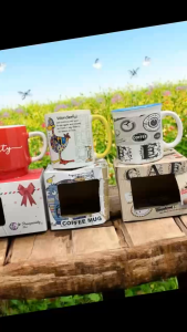 JIMS Ceramic Mug with box - Perfect for Your Morning Drinks -RANDOM DESIGN SOLD BY 1PC