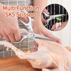 ✂️ Japan SK5 Stainless Steel Scissors Multi-Function 多功能日本升级版不锈钢剪刀 Kitchen bone Scissors Gunting Dapur