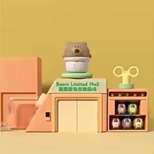 MD-M321 Mainan Edukasi Anak Bear Backpack 2IN1 Pretend Play Kitchen Set / Mainan Tas Ransel Anak Karakrer Beruang Beauty Colorclay / Simulasi Mainan Masak Masakan Dapur Anak Import