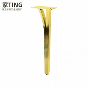 Stainless Steel Black Titanium Furniture Support Legs High Load Bearing Bathroom Cabinet Feet Desk Legs Table Base Bookshelf Feet