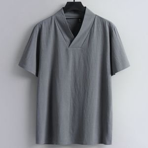 New Style Hanfu Inner Shirt Zen Meditation Clothes Fairy Atmosphere Daoist Clothing Tang Costume Laymans Clothes plus Size