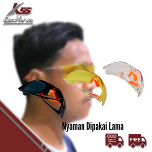 Kacamata Fungsi & Fashion: Kacamata Safety Kerja, Praktekum Labotarium, & Kacamata Sepeda Motor