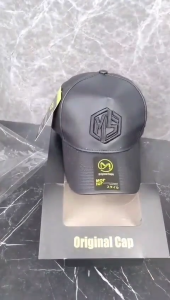 Topi Pria Baseball Kulit Sintetis Hitam Gaya Streetwear Elegan | Nyaman & Stylish