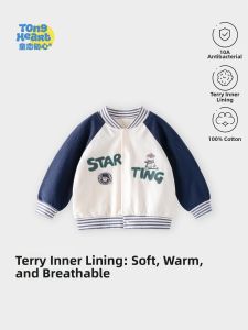 TONGLIANCHUXIN | Chic Cotton Baby Blazer Jacket for Spring and Autumn