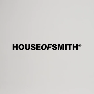 House of Smith Sweater Crewneck Boxy Pria - Hos Studio Waffle Knit Boxy Sweater Black