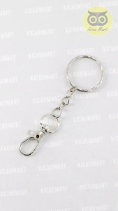 Kicau Mart Rantai Kunci Sangkar Sempati Bulat Gembok Pengaman Kandang Burung Kucing Anjing Sugar Glider Hamster Musang Rantai Besi Gantungan Keychain Rtosm