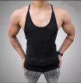 Singlet pria olahraga gym fitness Sporty. 