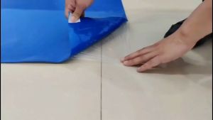 30pcs Sticky Pad Keset Perekat Debu Sepatu Mat 45 X 60cm / 60 X 90cm Biru Keset Lengket Keset Perekat Debu Utk Pembersihan Sol Sepatu