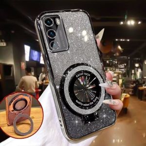 Case OPPO A95 4G A74 4G A54 4G A60 A18 A38 A17 A17k A16 A16S A15 A15S A12 A11K A7 A5S F9 A3S A31 A33 A53 Reno 12f Casing Standing Glitter Terbaru