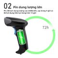 Máy Quét Mã Vạch 1D/2D Cầm Tay Máy Quét Mã QR Có Dây USB/Không Dây 2.4G WIFI Bluetooth CMOS Hình Ảnh Máy Quét Giải Mã Tốc Độ Cao. 